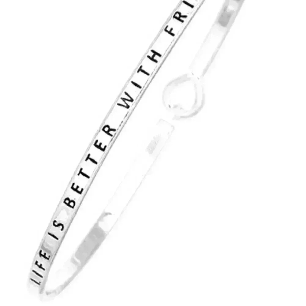 Life Is Better With Friends Bracelet